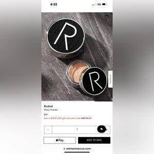 Rodial Glass Powder Loose Setting Powder New 8g